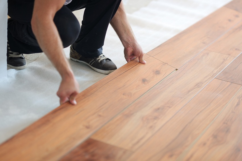 Laminate flooring repair