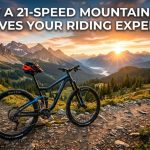 Featured image showing a mountain bike against a mountain backdrop with the title text overlaid at the top.